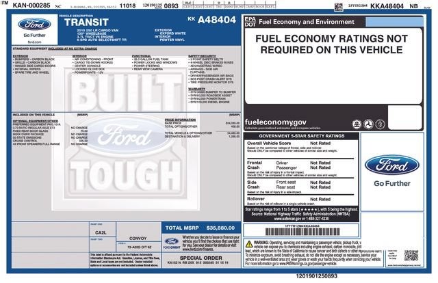 ford transit van 2019 1FTYR1ZM4KKA48404 image ford transit van 2019 1FTYR1ZM4KKA48404 image